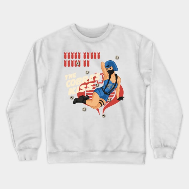 The Cobra's Kiss Crewneck Sweatshirt by MarkWelser